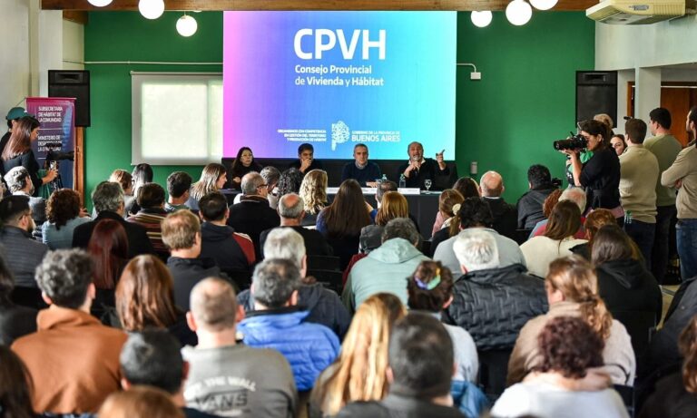 El Gobierno bonaerense relanzó el Consejo Provincial de Vivienda y Hábitat