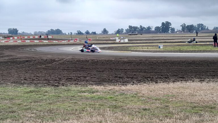 Karting del Centro: intensa jornada de pruebas en el inicio de la 5ª fecha en el Kartódromo nuevejuliense