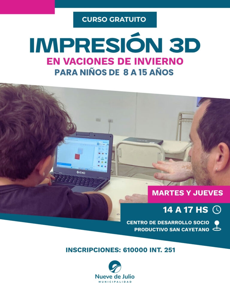 Vacaciones de invierno con tecnología y creatividad para los más chicos