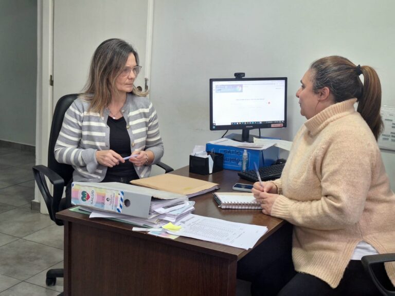 María José Gentile supervisó la implementación de la Historia Clínica Digital en el CAPS de Barrio Parque Julio de Vedia