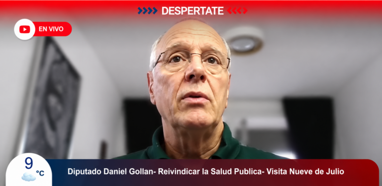 Daniel Gollan: “La salud pública necesita un Estado presente que prevenga y cuide a la gente”