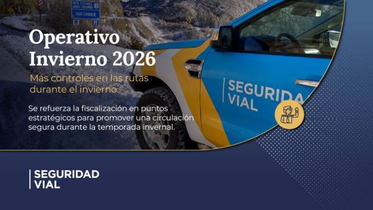 Operativo invierno: se desplegarán controles fijos y dinámicos en las principales rutas