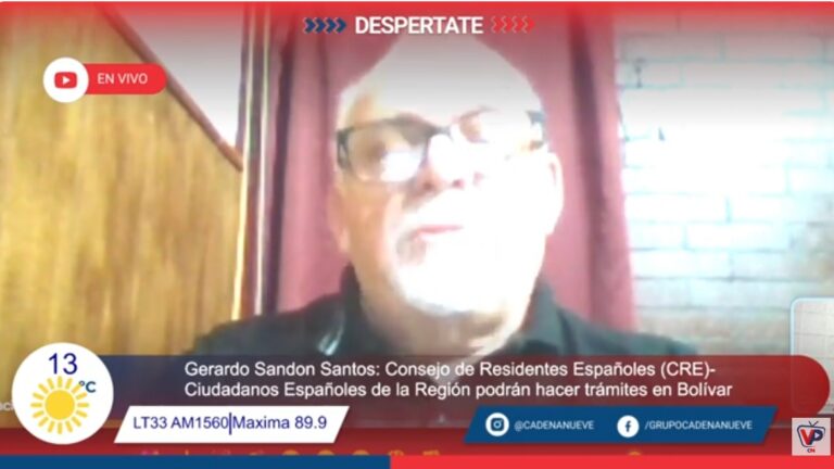 Ciudadanos españoles podrán realizar trámites consulares en Bolívar sin viajar a Buenos Aires