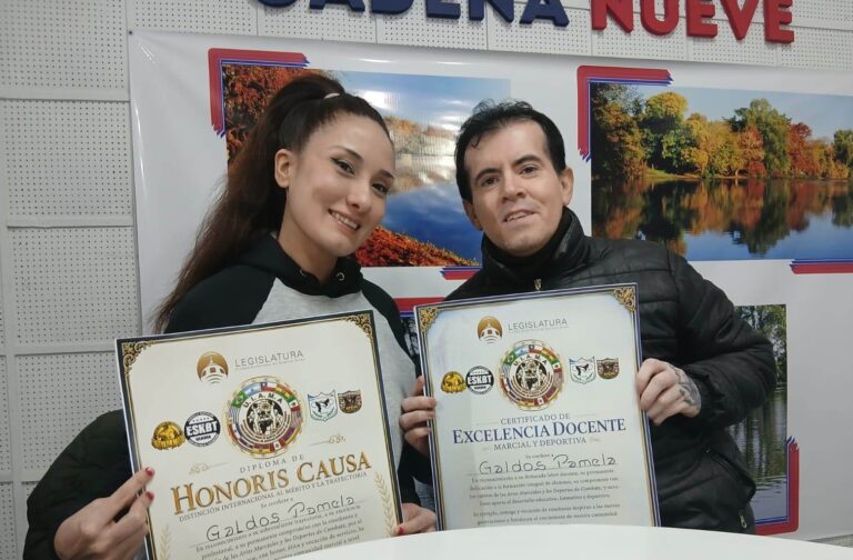 Pamela Galdós y Víctor González fueron reconocidos por su trayectoria y destacaron la necesidad de fortalecer este deporte en Nueve de Julio