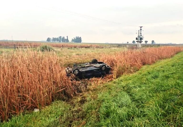 Trágico accidente en la Ruta Nacional Nº 5 en el partido de Pehuajó con dos fallecidos