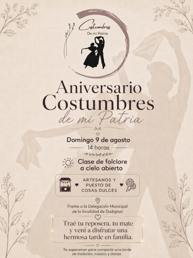 Dudignac celebra el primer aniversario de “Costumbres de Mi Patria” con una gran jornada de folclore, artesanos y tradición
