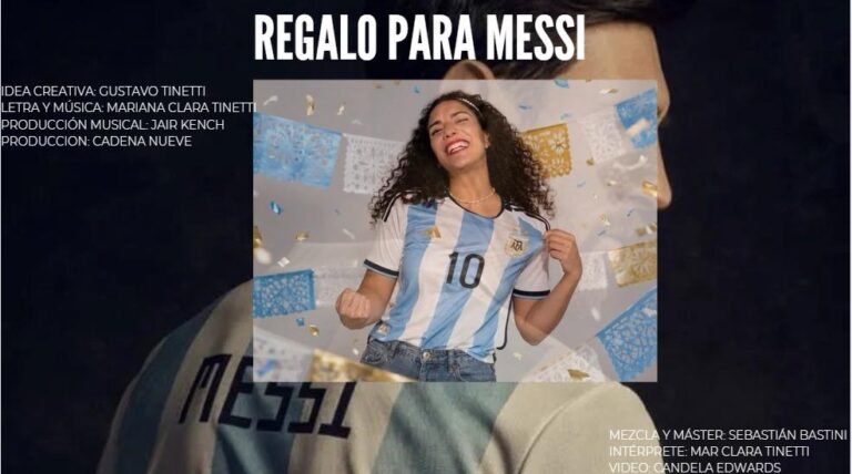Visión Plus lanzó desde Nueve de Julio “Messías: Regalo a Messi”, una producción con proyección global