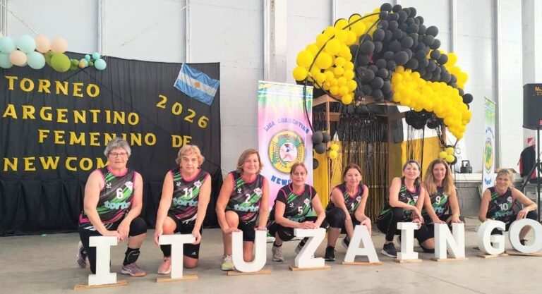 El equipo 9 FEM +60 representó a Nueve de Julio en el Argentino Femenino de Corrientes
