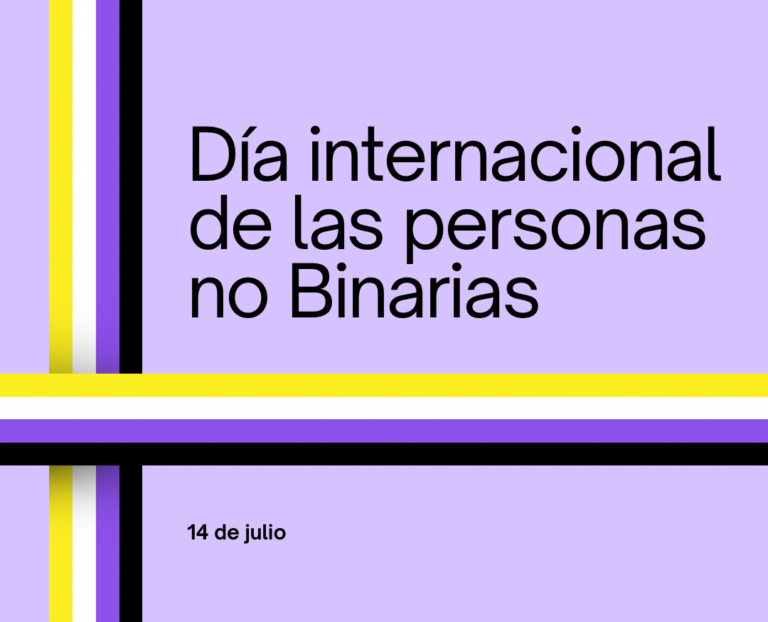 Se conmemora el Día Internacional de las Personas No Binarias