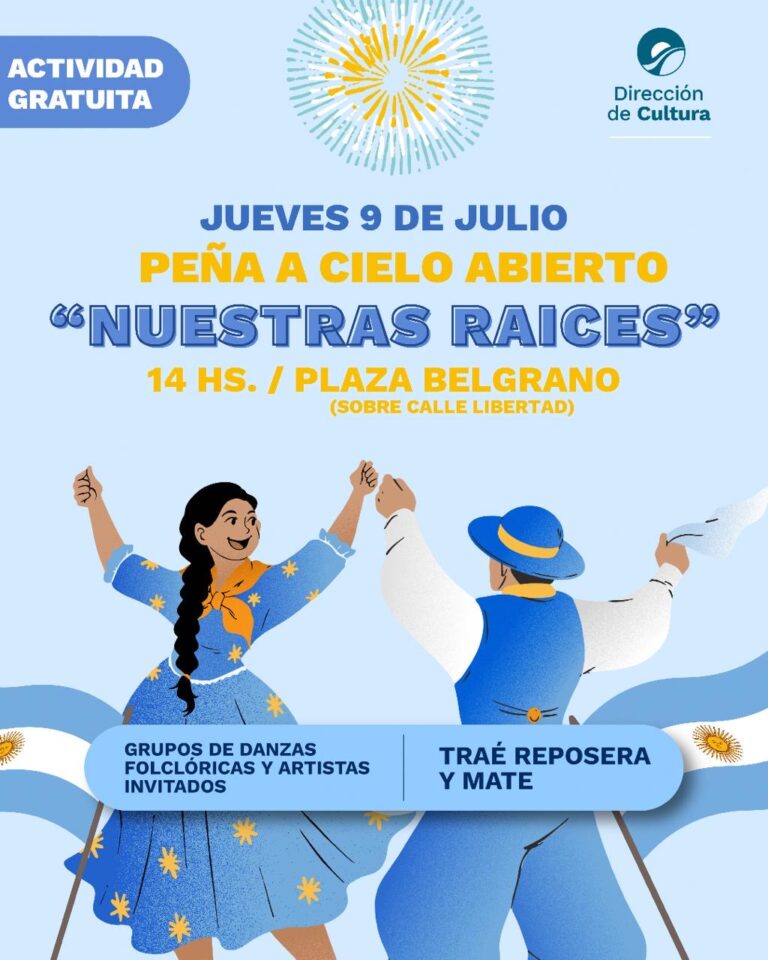 Nuestras Raíces celebra el Día de la Independencia con música, danza y tradiciones en Plaza Belgrano
