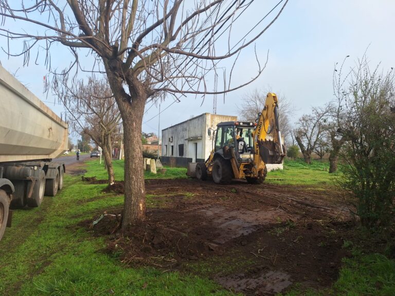 Avanza la instalación del nuevo destacamento policial en El Provincial