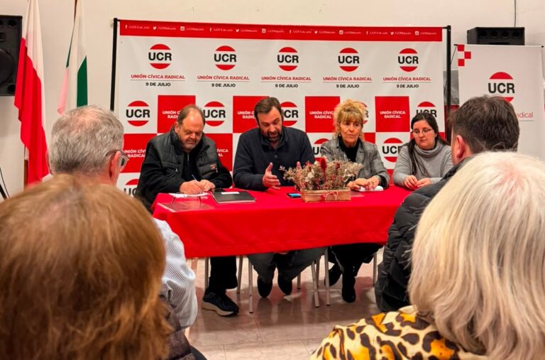 La UCR Nueve de Julio puso en marcha una nueva etapa con la mirada puesta en 2027