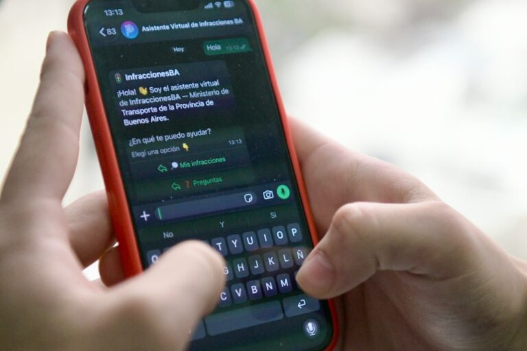 La Provincia lanzó un asistente virtual para consultar multas de tránsito con solo el DNI o la patente
