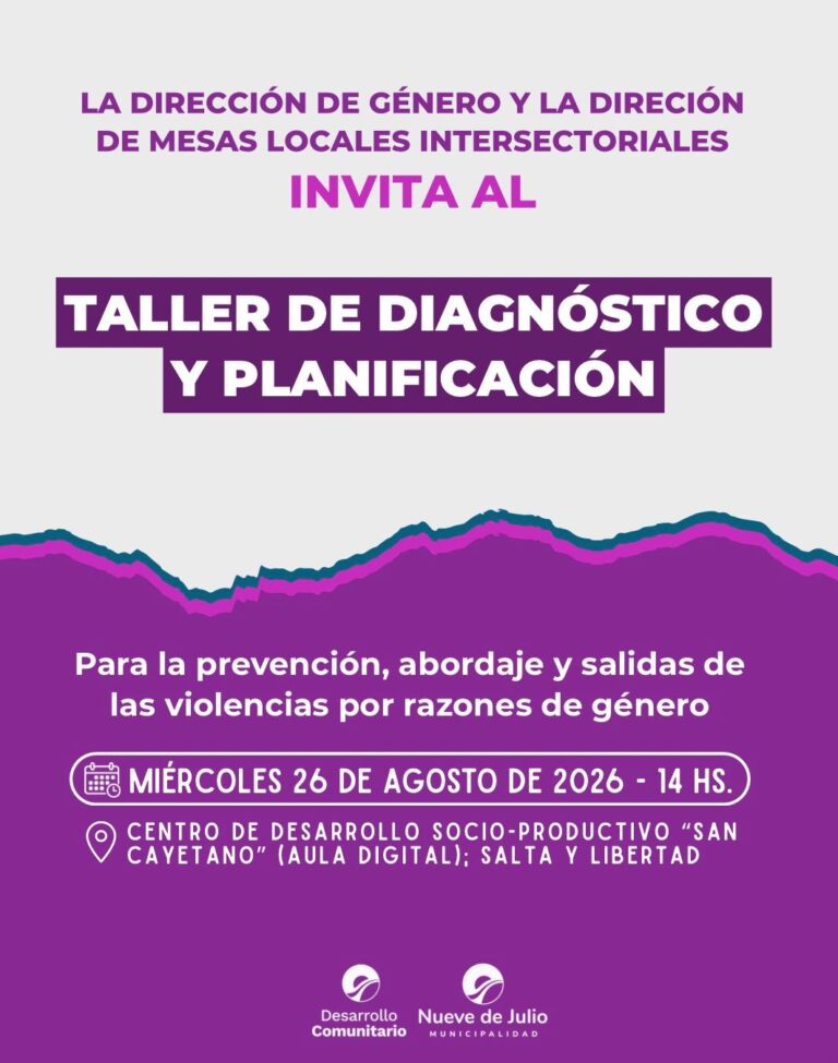Taller para fortalecer la prevención y el abordaje de las violencias por razones de género