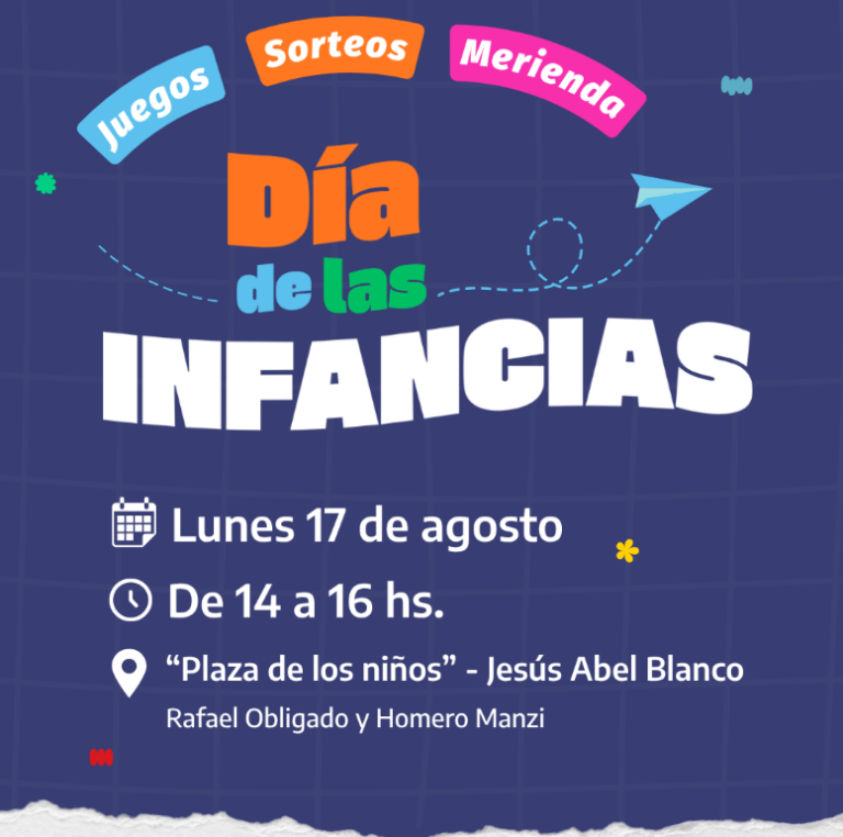 Mujeres en Movimiento y Manos que Suman organizan una jornada por el Día de las Infancias
