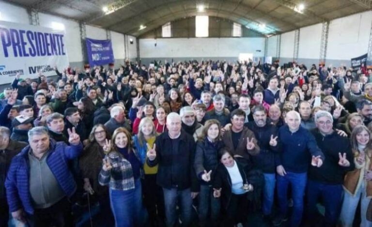 El Movimiento Derecho al Futuro reunió a la Cuarta Sección en Alberti y llamó a construir una candidatura unificada para 2027
