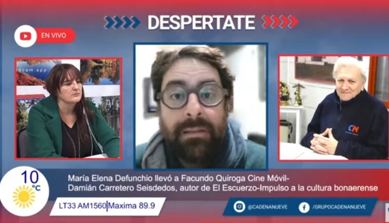 Facundo Quiroga volvió a vivir una noche de cine con “El Escuerzo”: reconocimiento a Damián Carretero Seisdedos y sala colmada