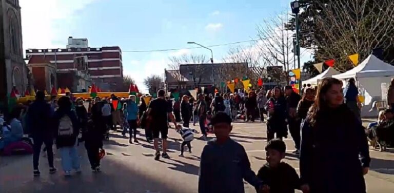 Nueve de Julio celebró el Día del Niño con una jornada de sol, juegos y encuentro familiar