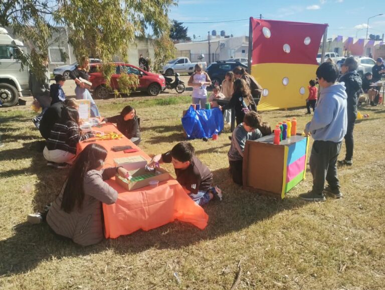 Día del Niño en Facundo Quiroga: una jornada llena de juegos, solidaridad y participación