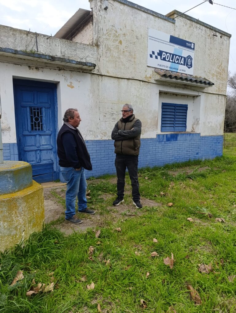 Por seguridad Fabián Beltrán recorrió localidades del distrito