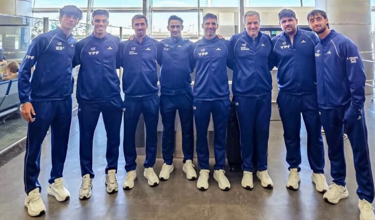 Copa Davis: Argentina ya está en Neuquén para enfrentar a Turquía