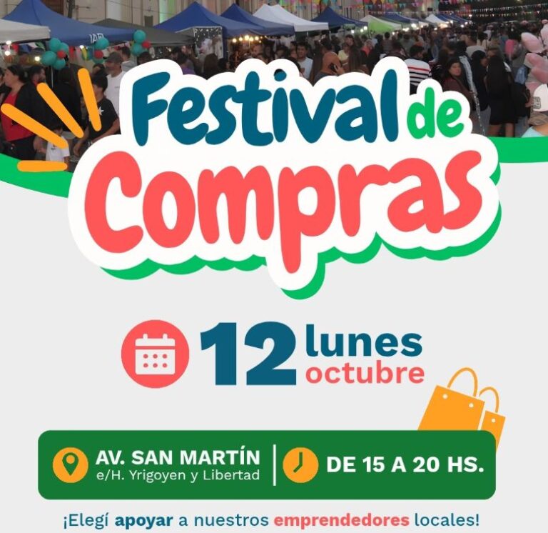 Nueve de Julio se prepara para la 4° edición del “Festival de Compras”