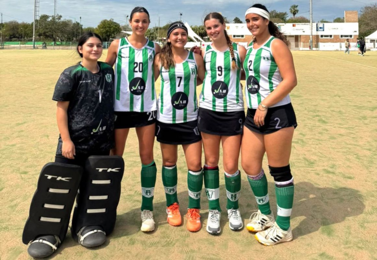 Nuevejulienses, terceras en el Argentino de Hockey
